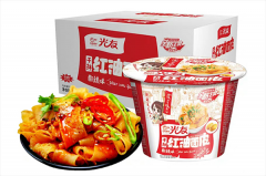 国家“十三五”薯类方便主食光友红油面皮，皮一下很开心